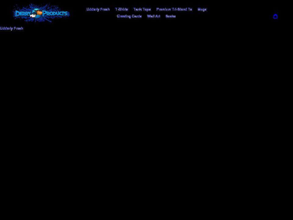 derryproducts.com shopify website screenshot