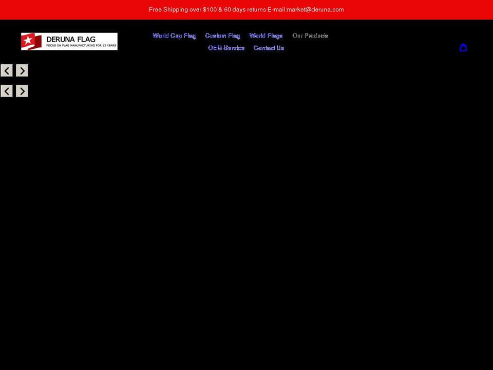 deruna.com shopify website screenshot