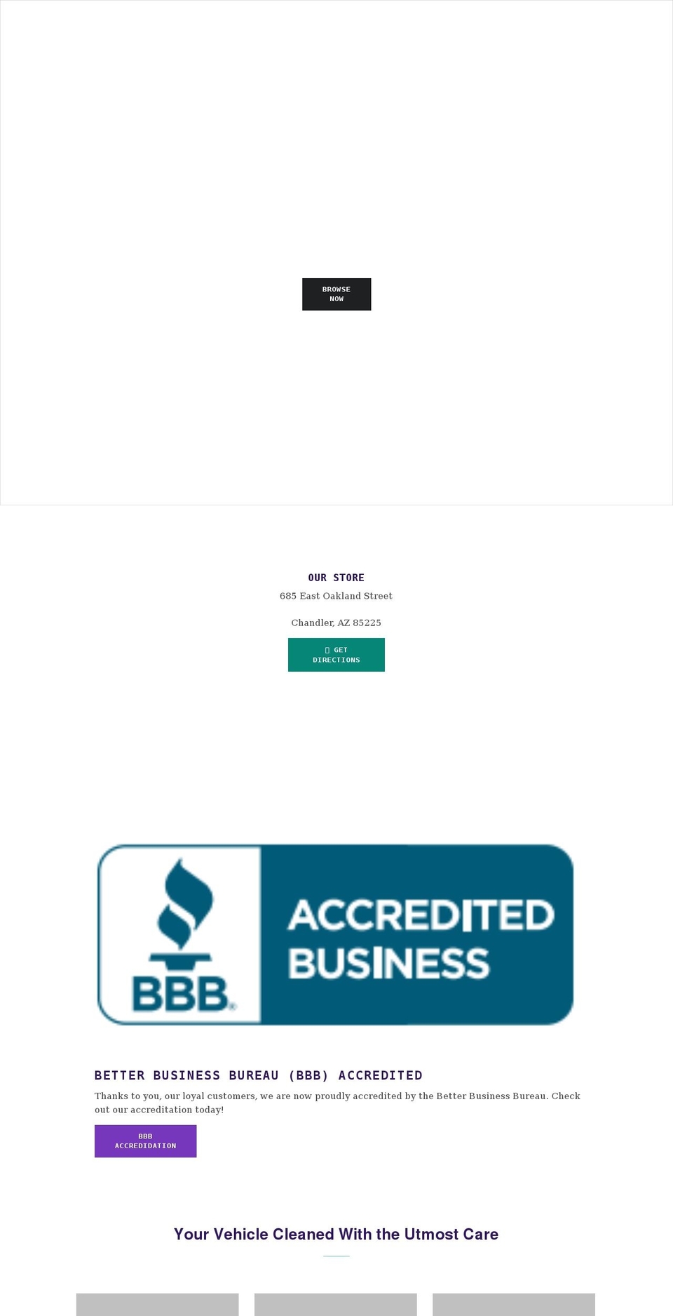 desertautodetailing.com shopify website screenshot