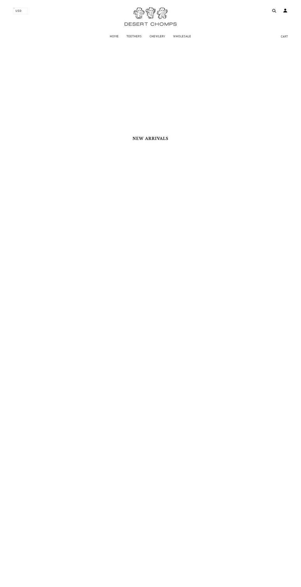 desertchomps.com — Shopify storefront screenshot