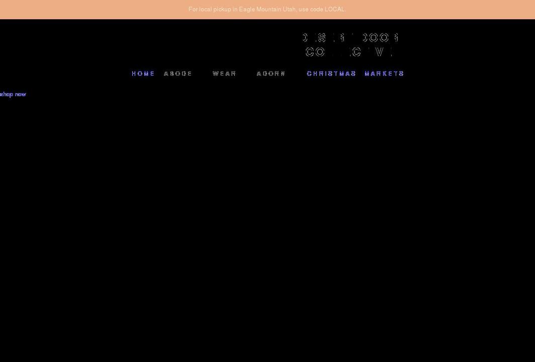 desertdoorcollective.com shopify website screenshot