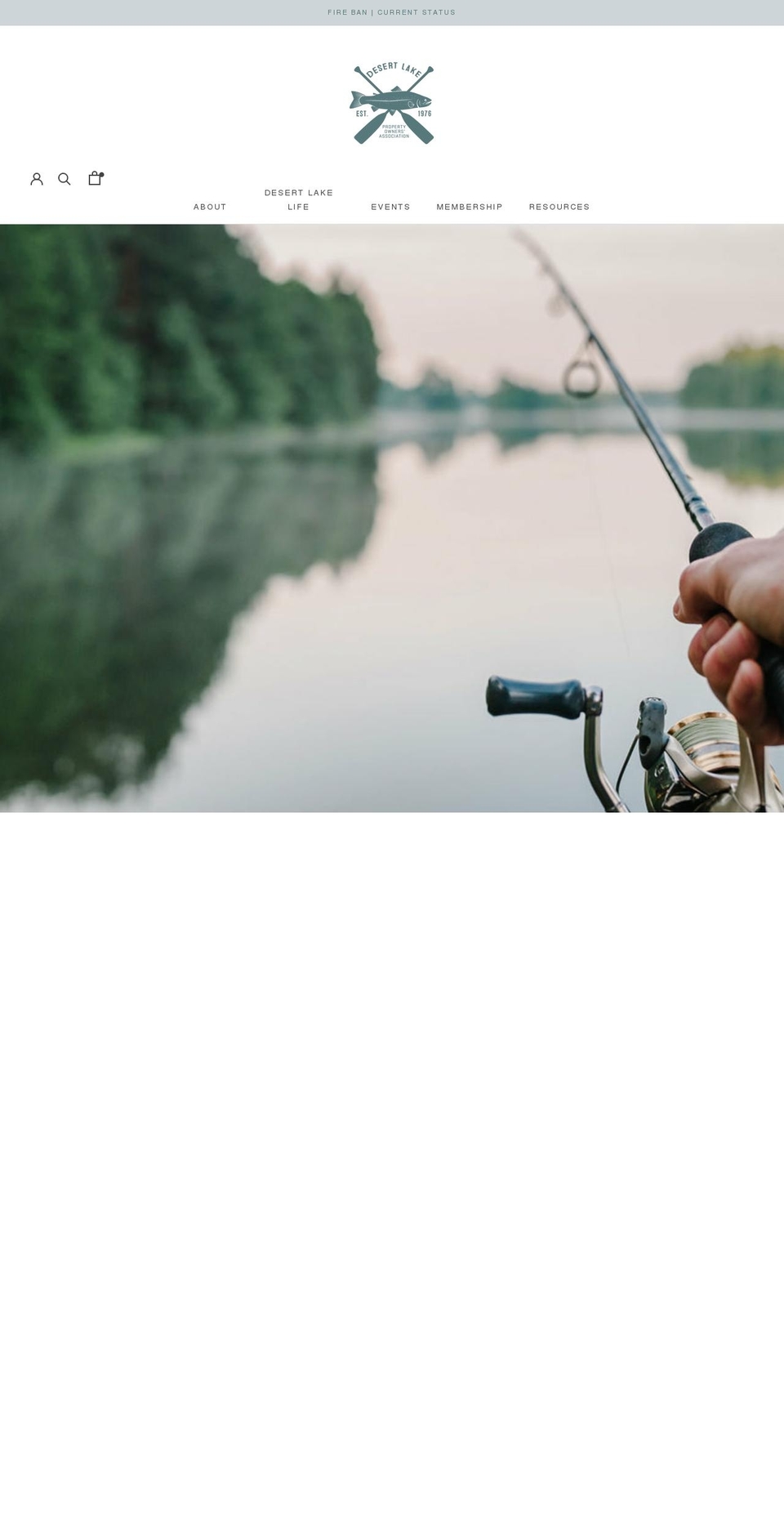 desertlakelife.ca shopify website screenshot