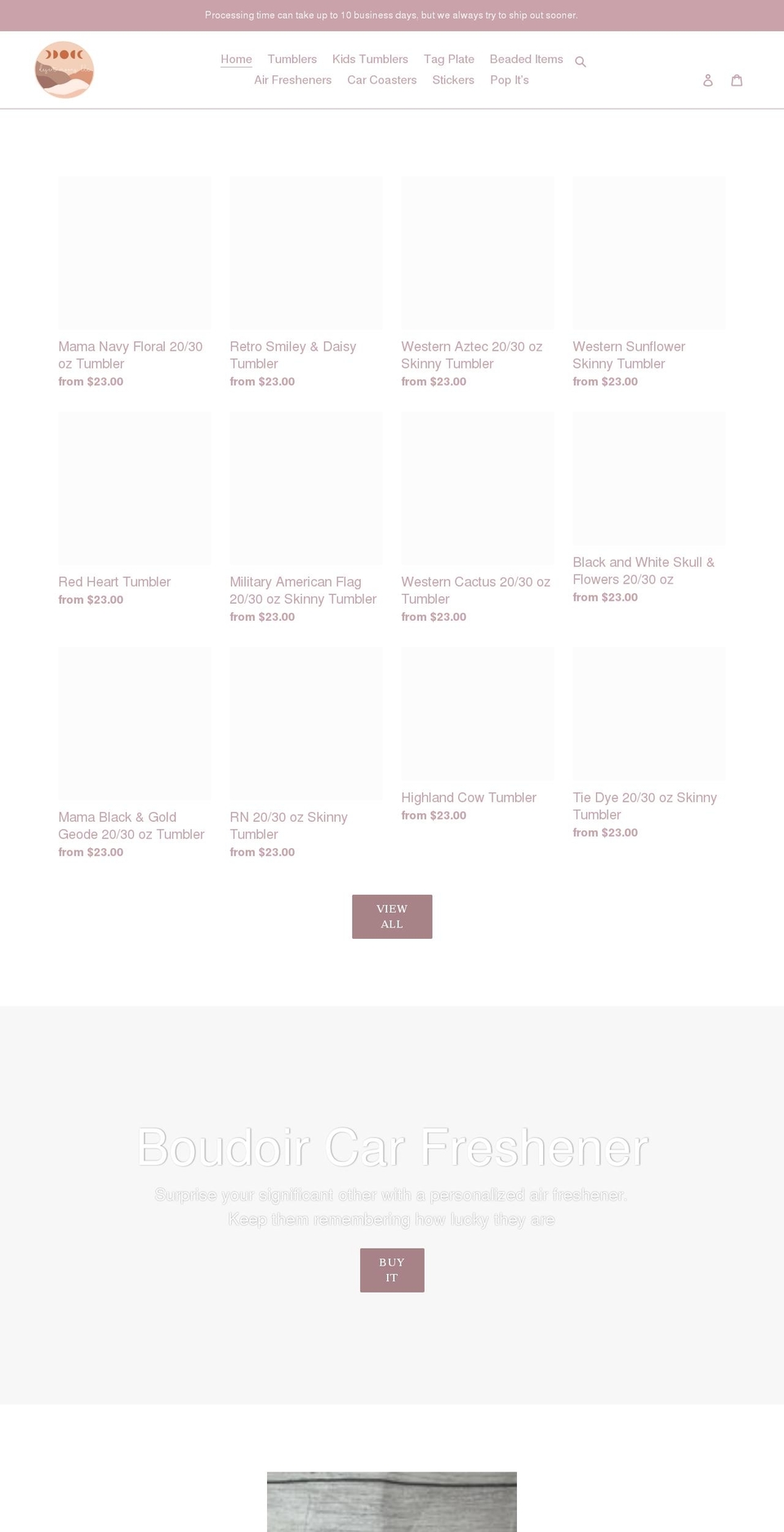 desertmoons.com shopify website screenshot