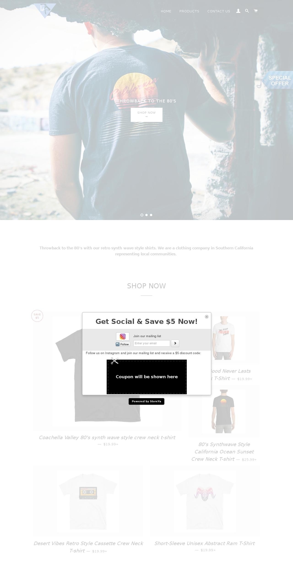 desertrags.com — Shopify storefront screenshot