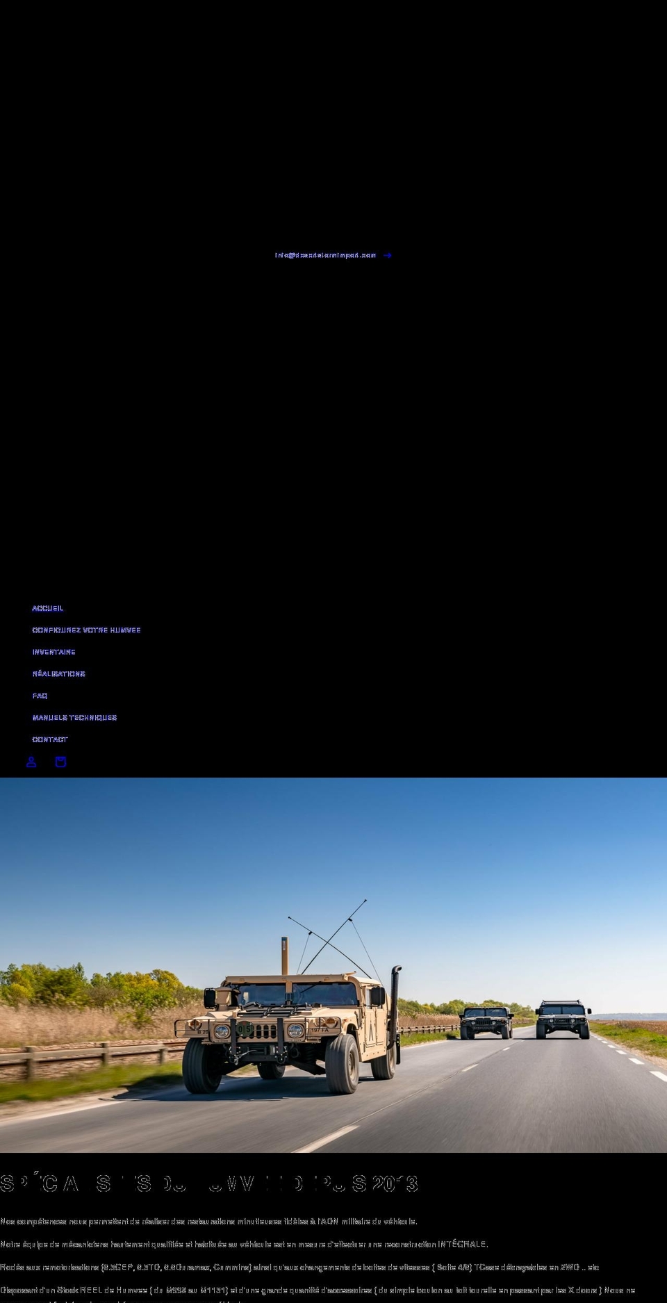 desertstormimport.com shopify website screenshot