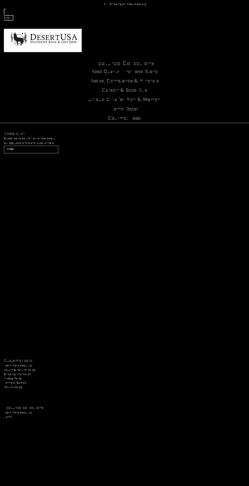 desertusa-store.com shopify website screenshot
