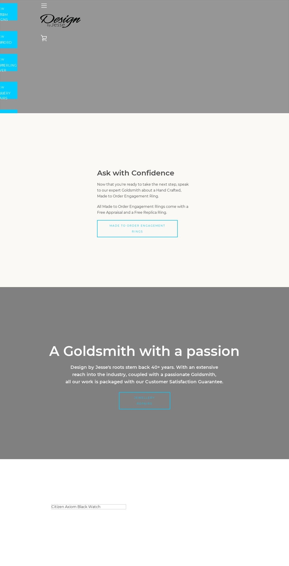 designbyjesse.com — Shopify storefront screenshot