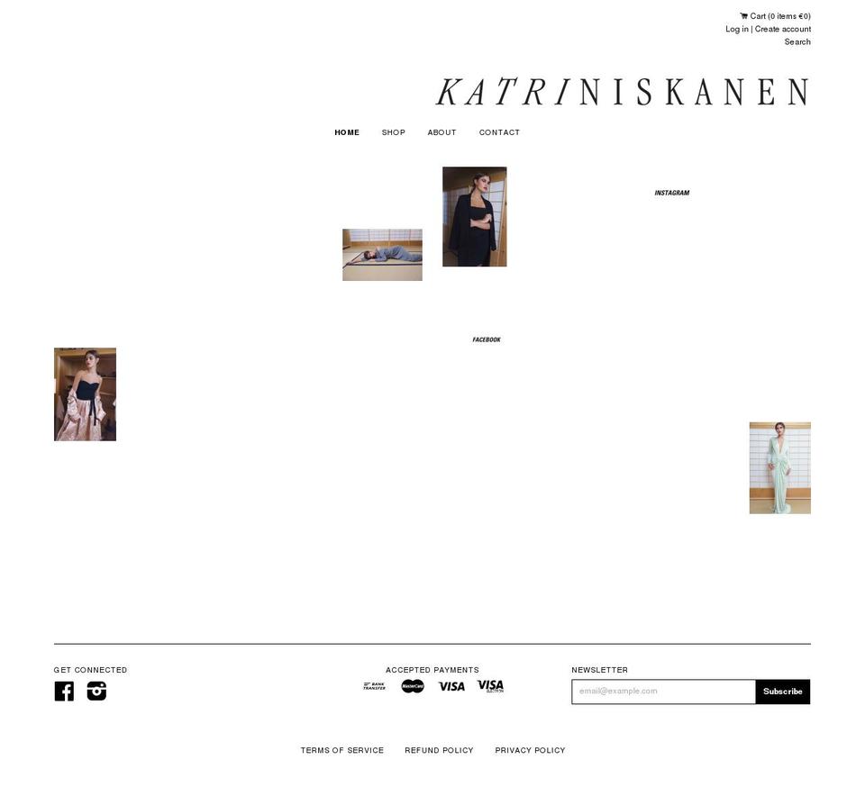 designbykatrin.com shopify website screenshot