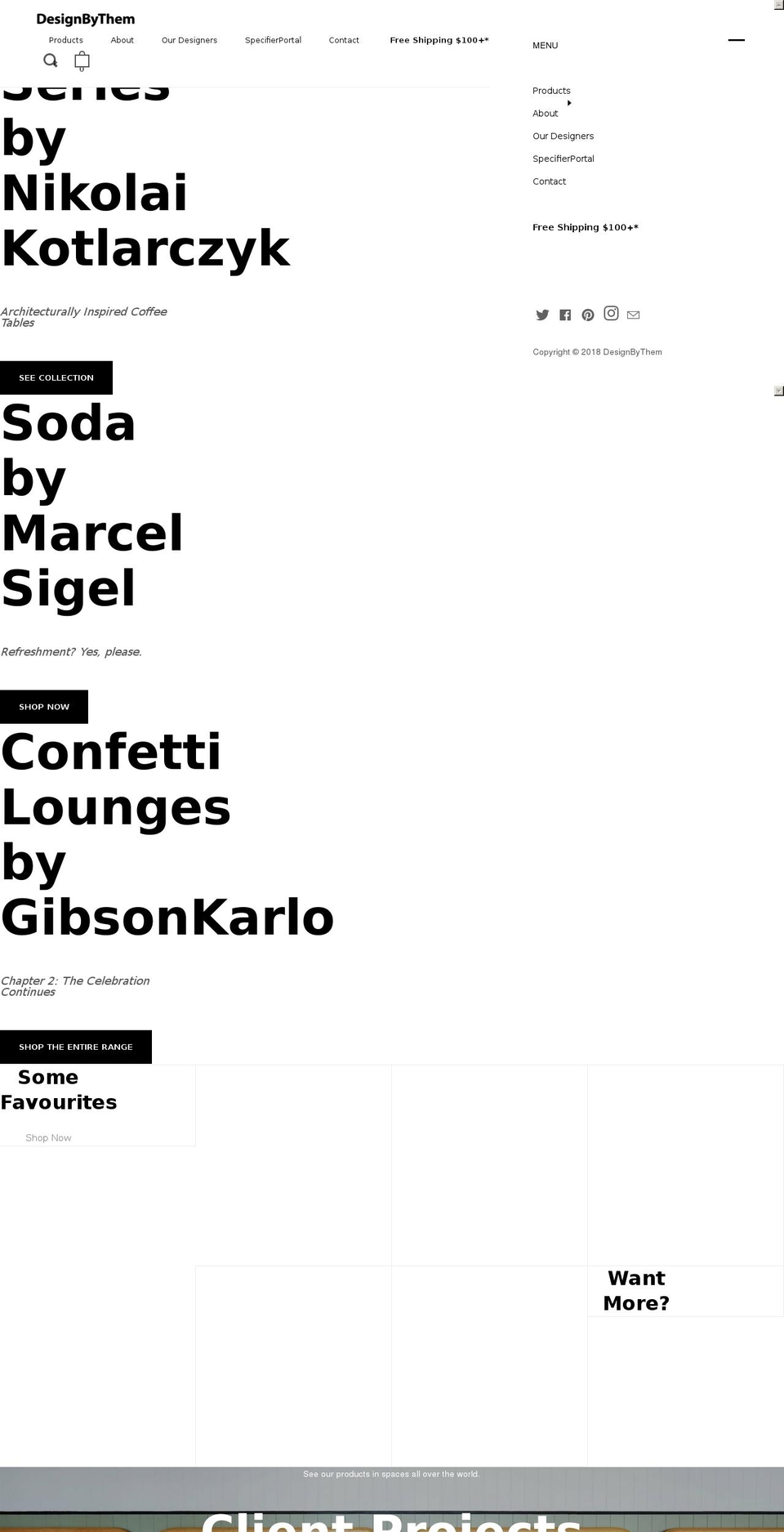 designbythem.com.au shopify website screenshot