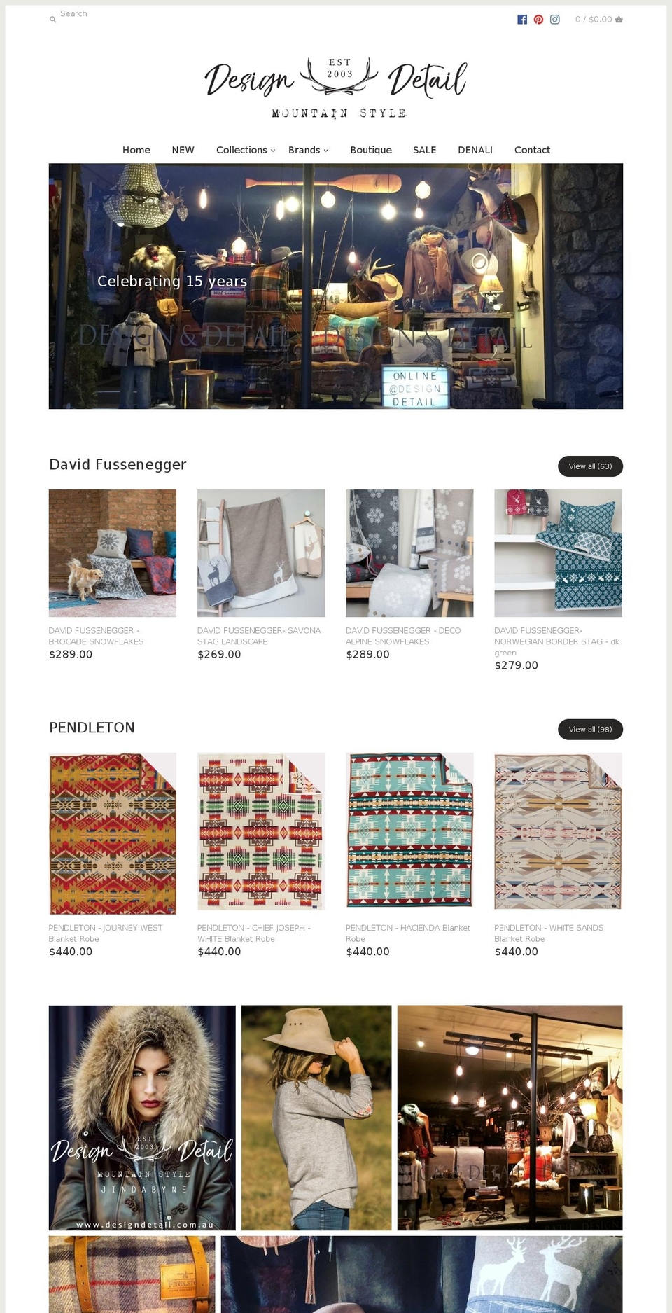 designdetail.com.au shopify website screenshot