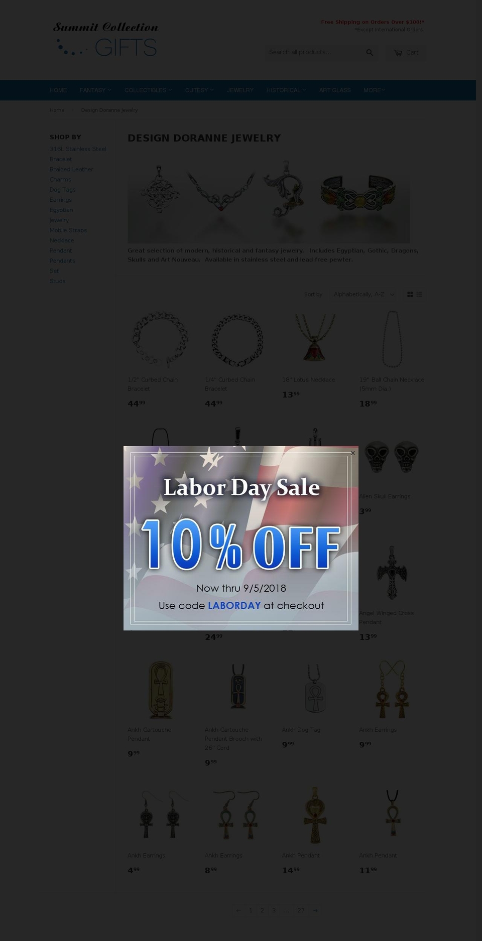 designdoranne.com — Shopify storefront screenshot