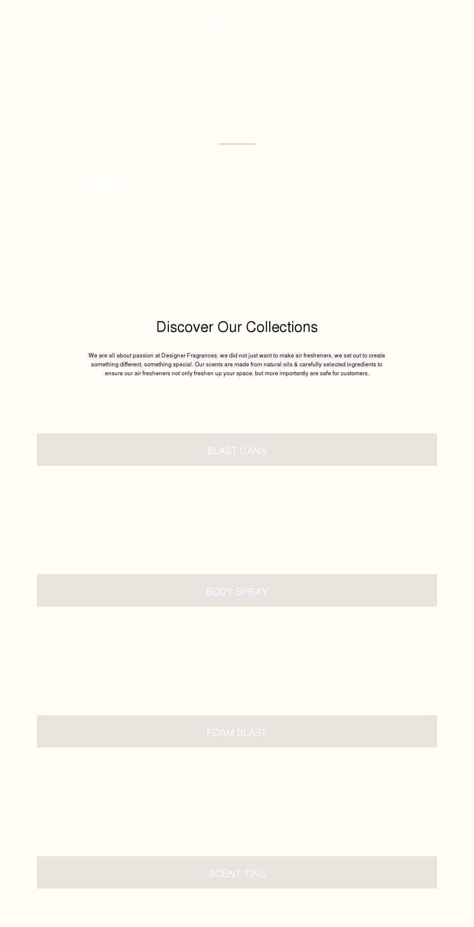 designerfragrances.eu shopify website screenshot