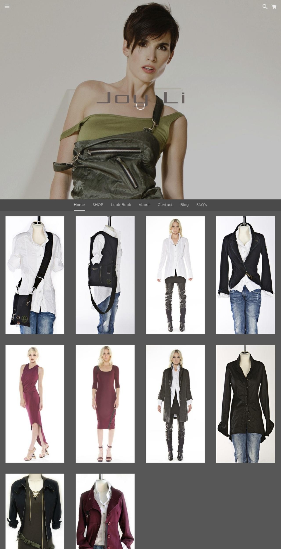 designerjoyli.net shopify website screenshot