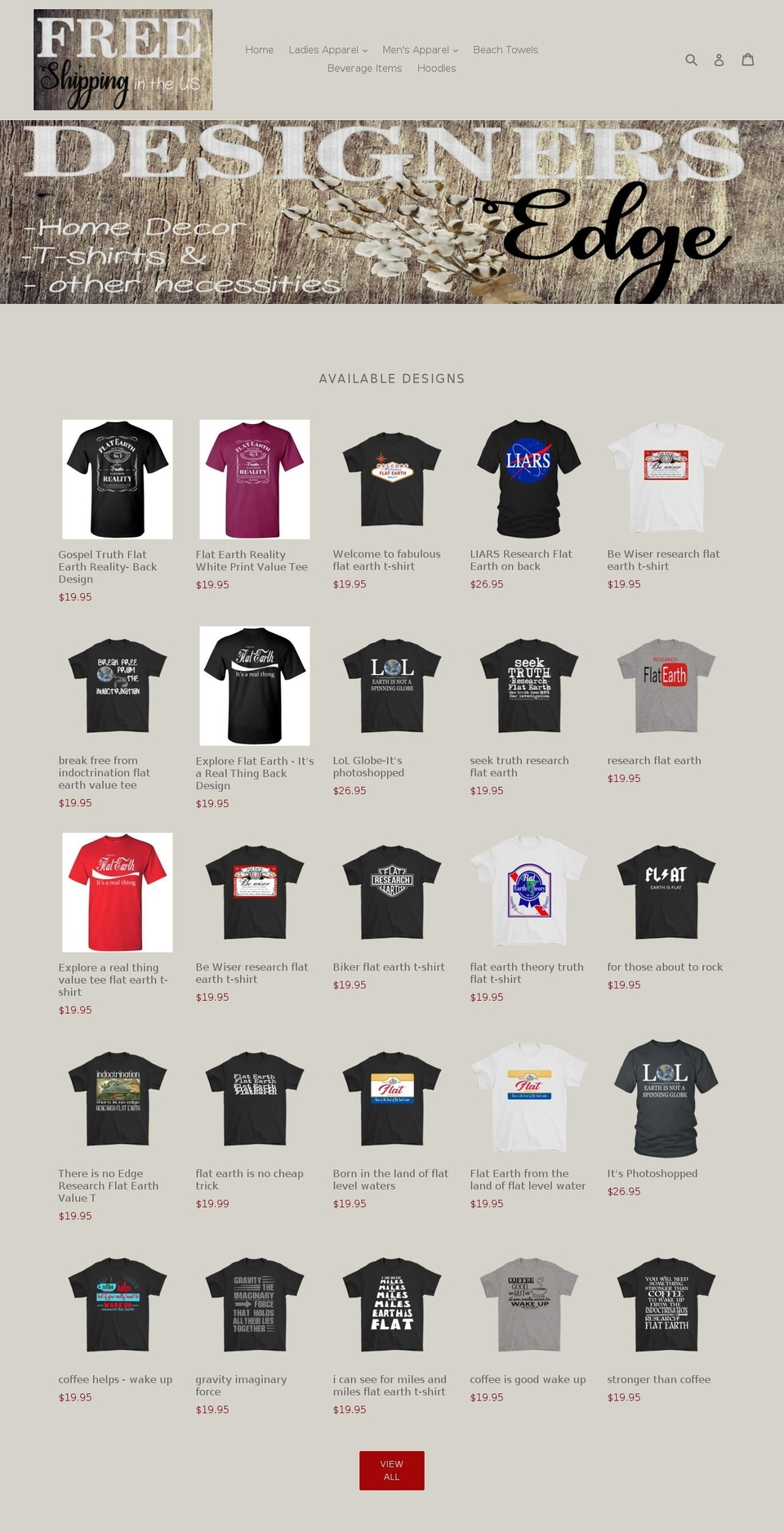 designers-edge.com — Shopify storefront screenshot
