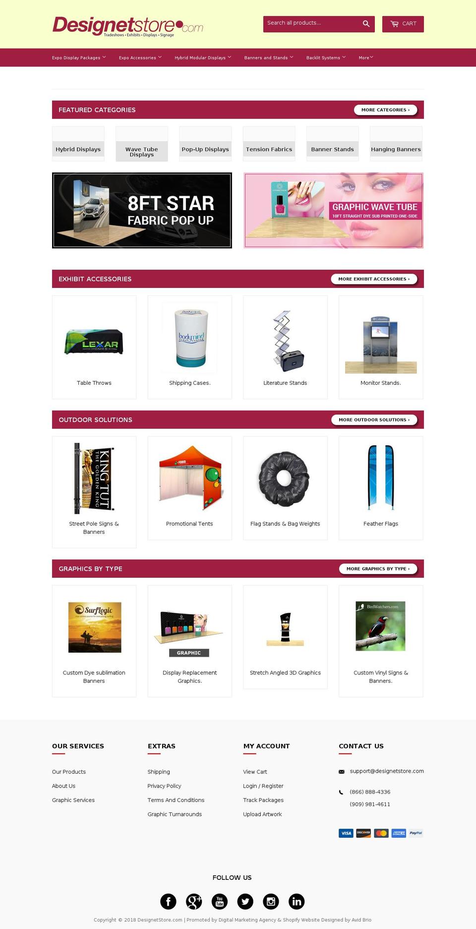 designetstore.com — Shopify storefront screenshot