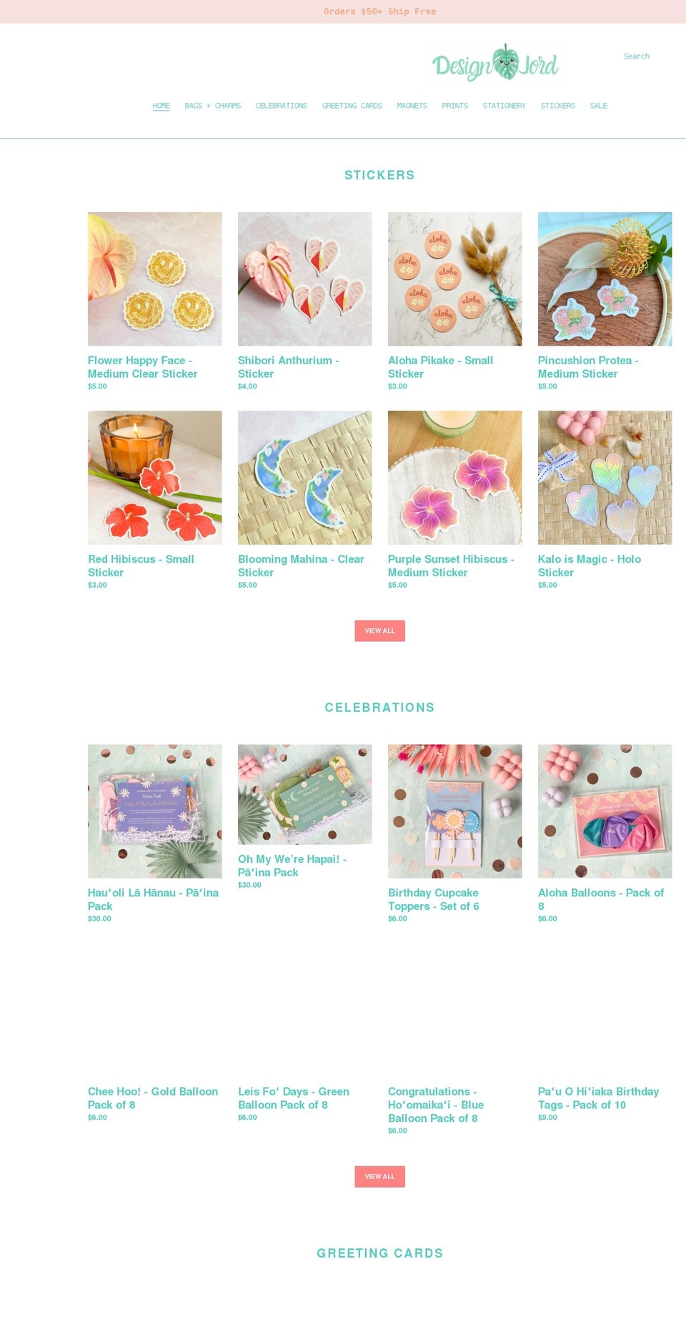 designjord.com shopify website screenshot