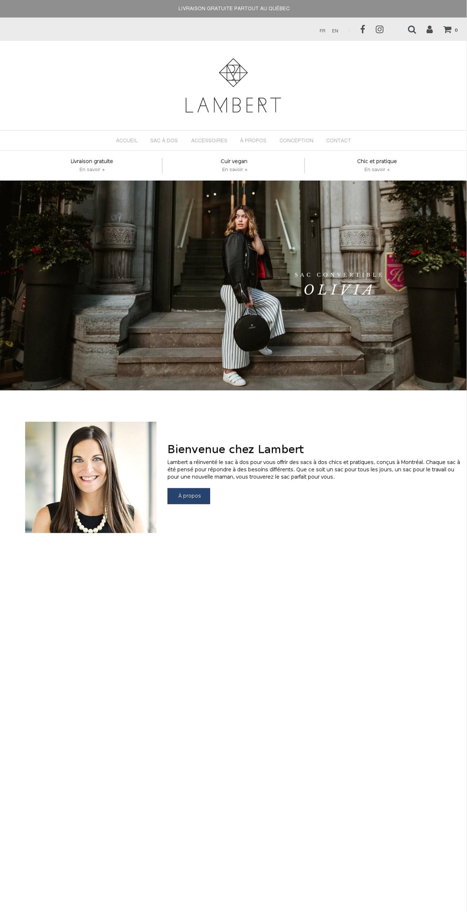 designlambert.com — Shopify storefront screenshot