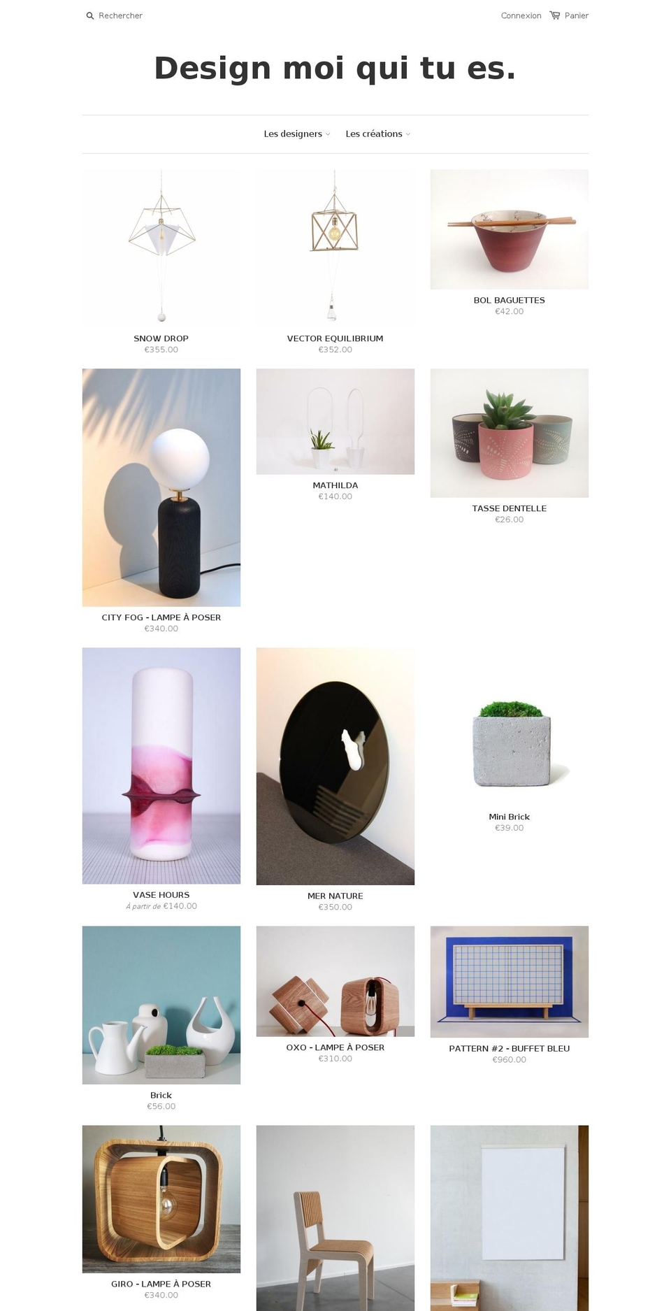 designmoiquitues.com — Shopify storefront screenshot