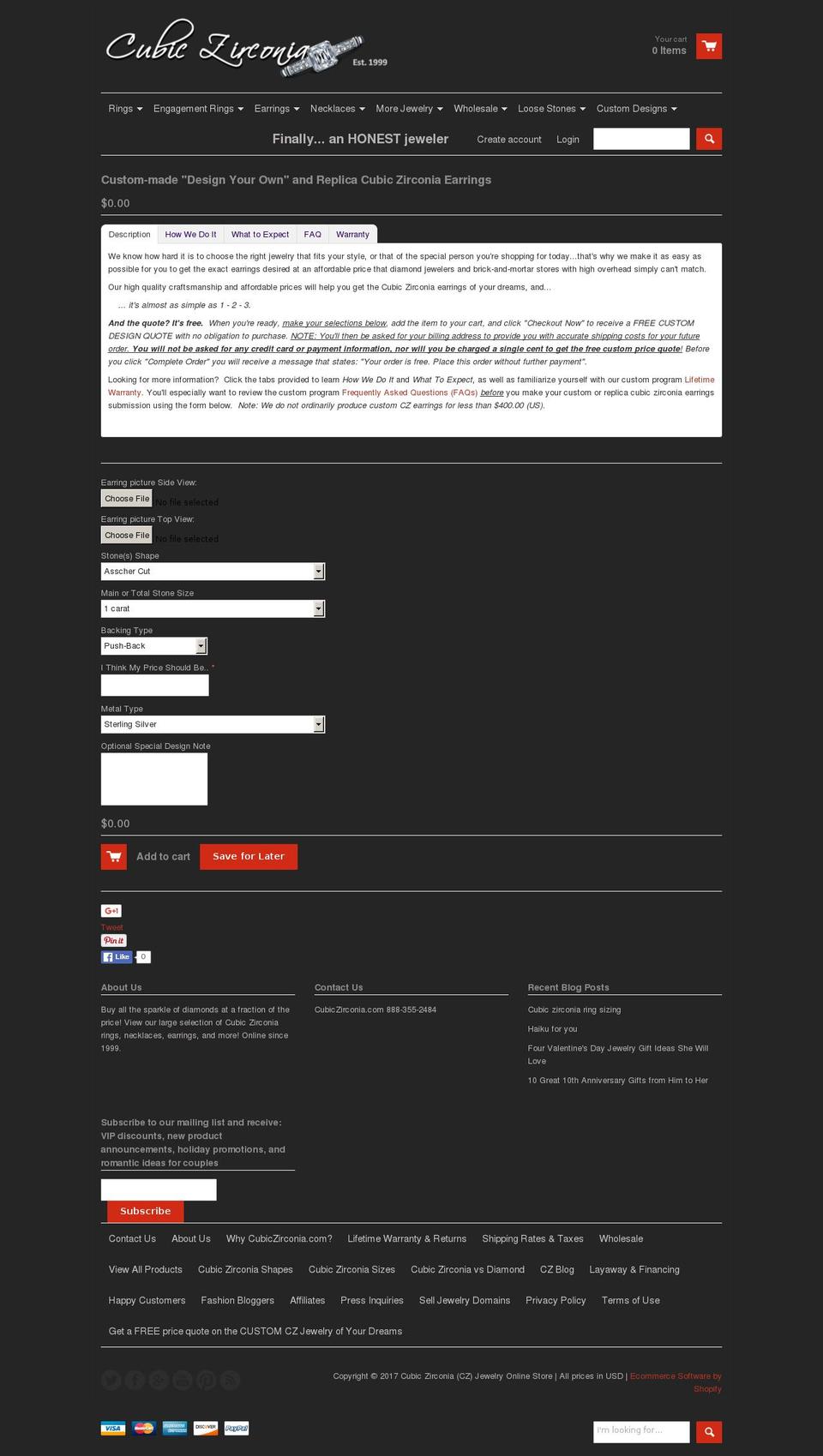 Back to Black (9\/24\/15) Copy of React (Amir Jan) 2 Shopify theme site example designmyearrings.com