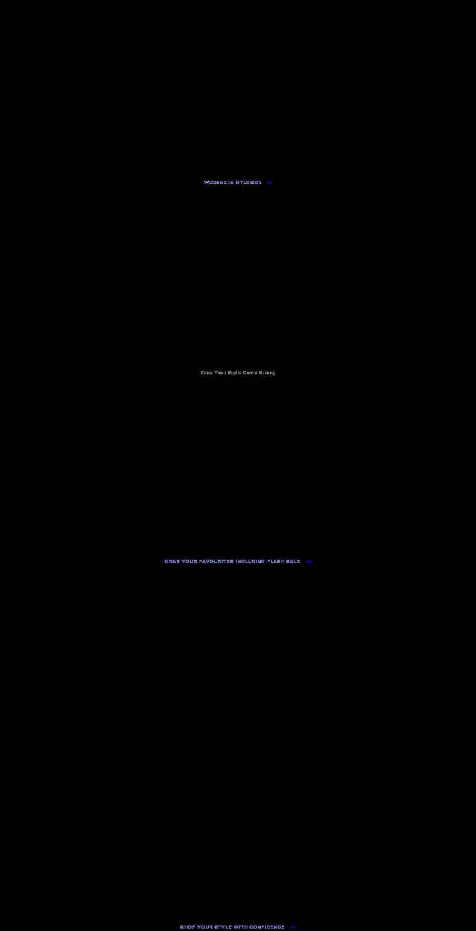 designsbymtlondon.com shopify website screenshot