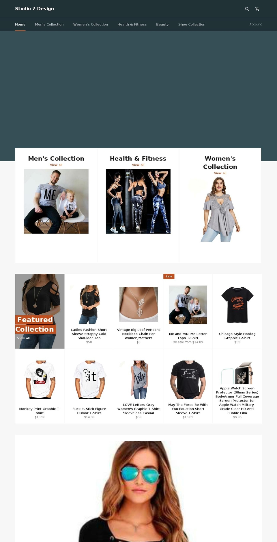 designsbystudio7.com — Shopify storefront screenshot