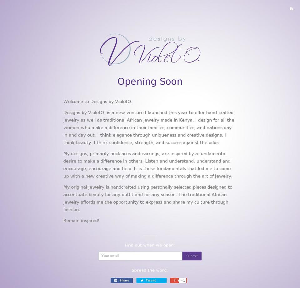 designsbyvioleto.com shopify website screenshot