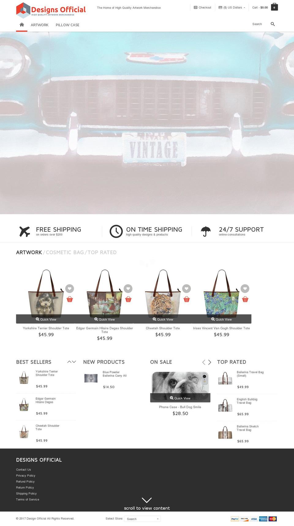 megatron-v1-6-0 Shopify theme site example designsofficial.com