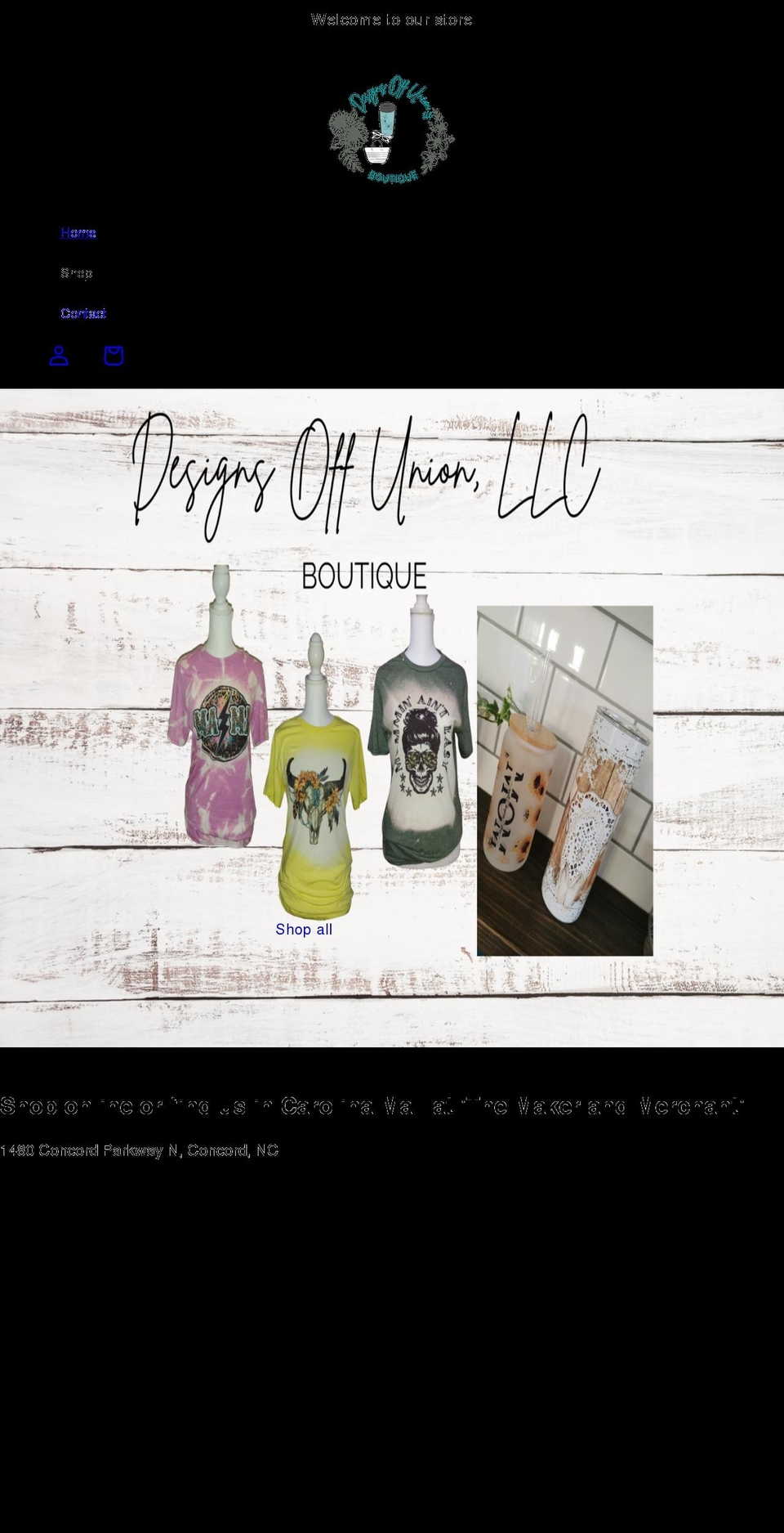 designsoffunion.com — Shopify storefront screenshot