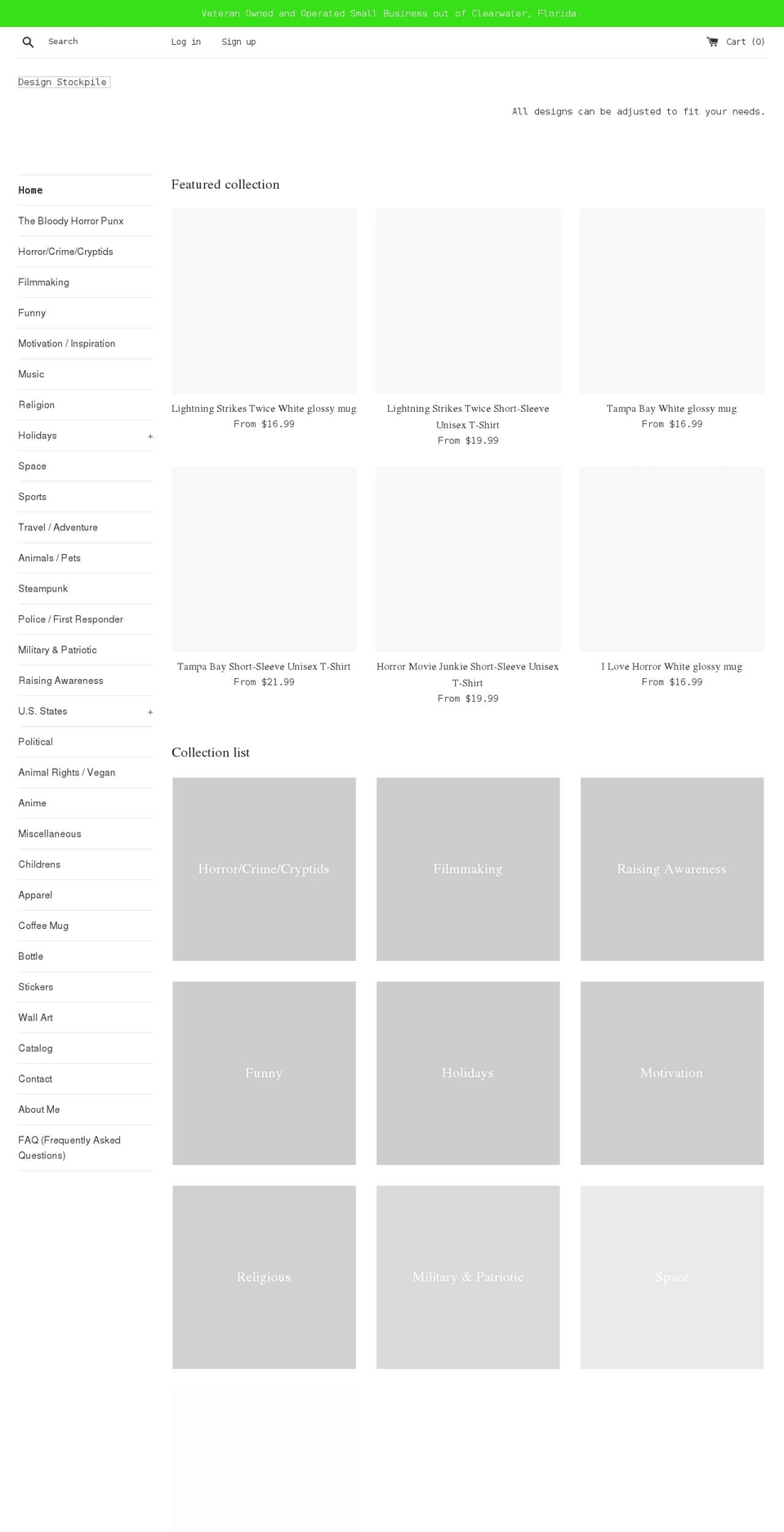 designstockpile.com shopify website screenshot