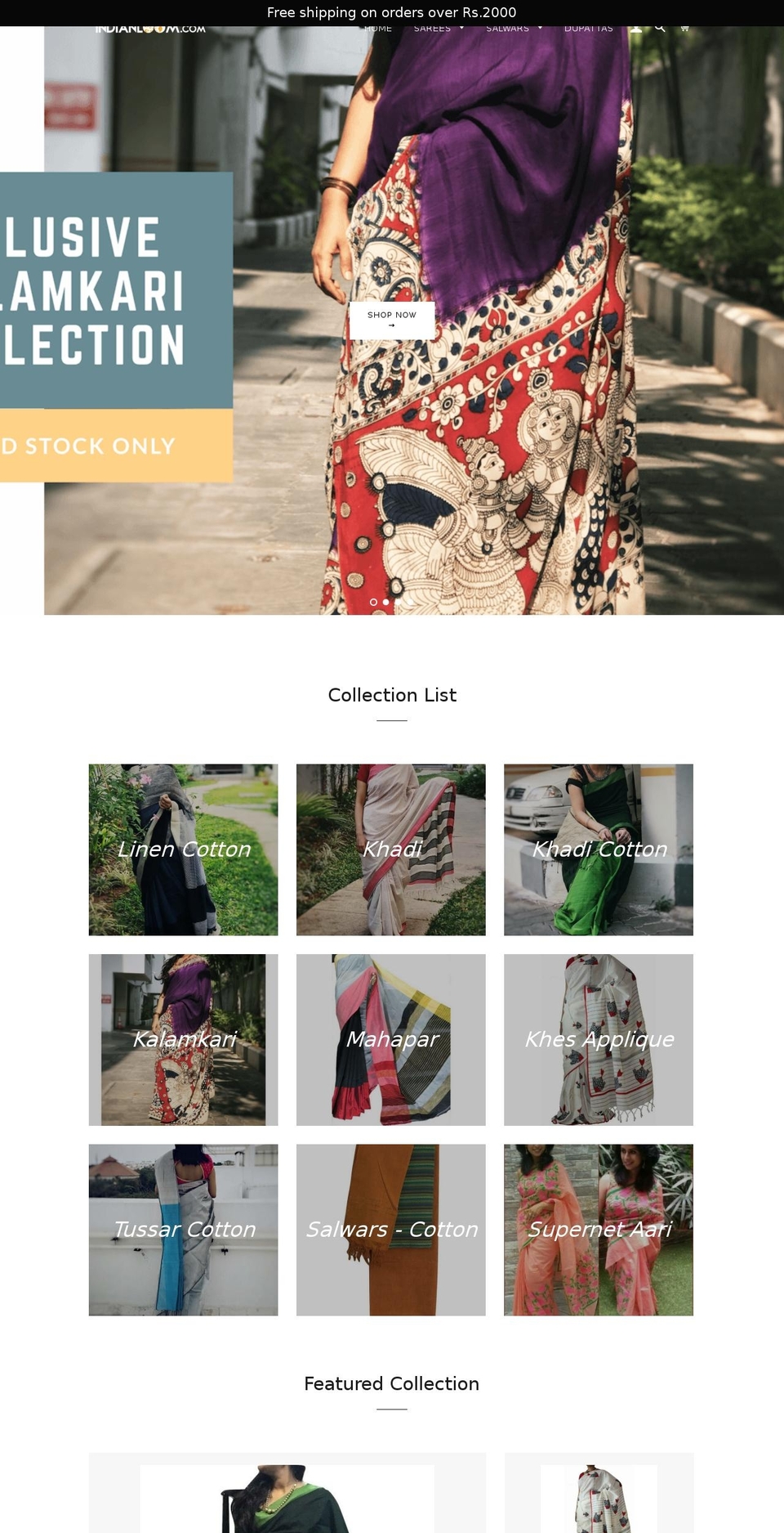 desihand.com shopify website screenshot