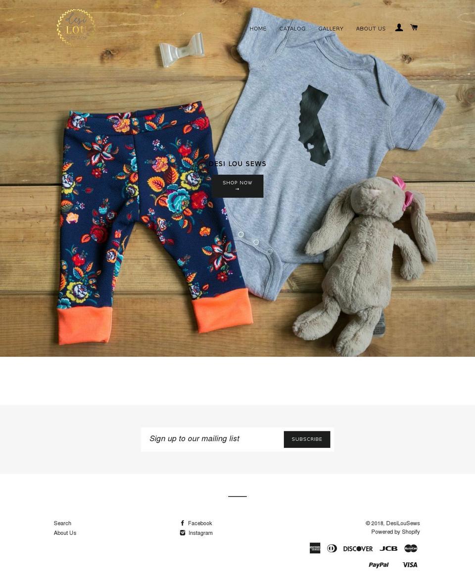 desilousews.com — Shopify storefront screenshot