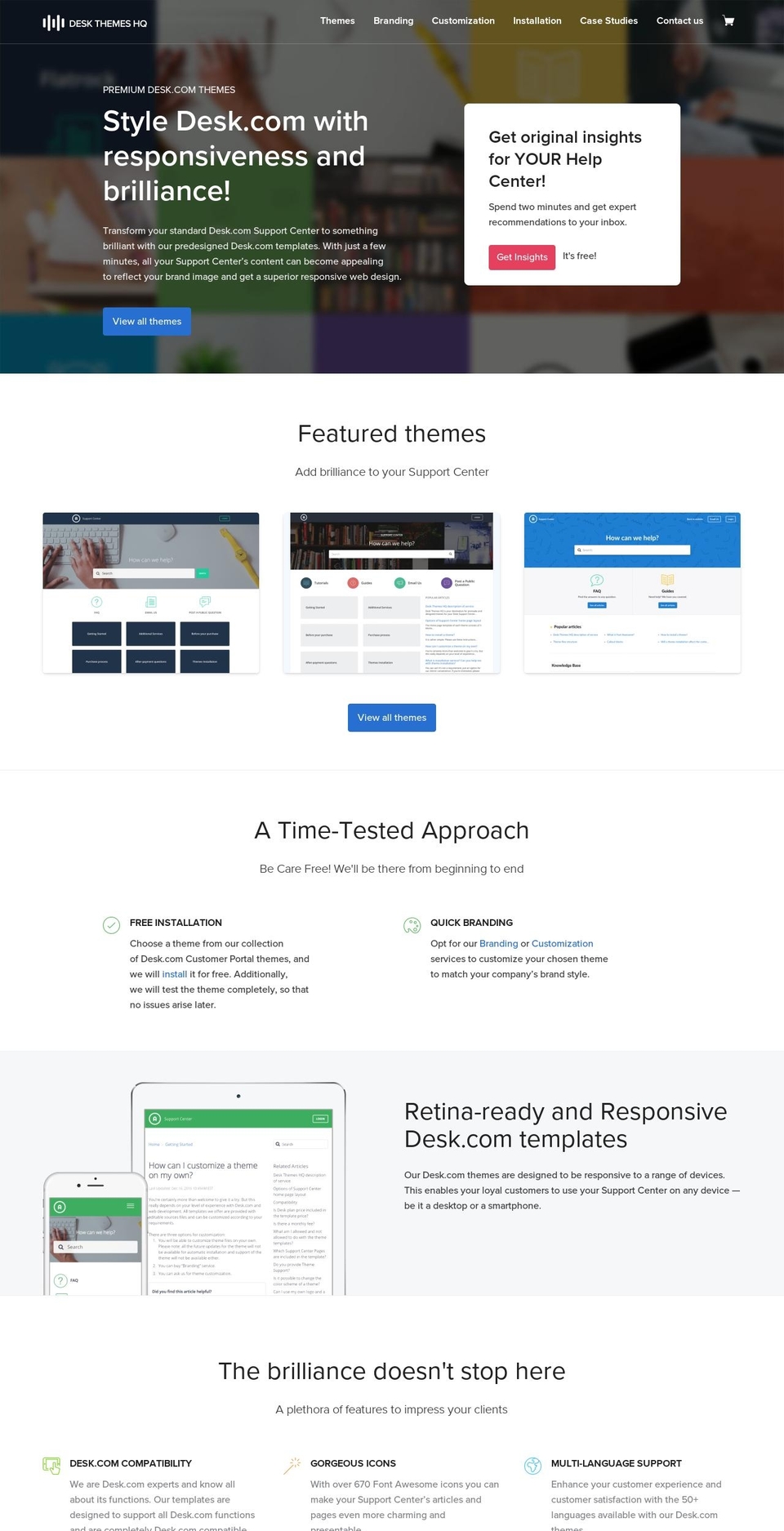 deskthemehq.com — Shopify storefront screenshot