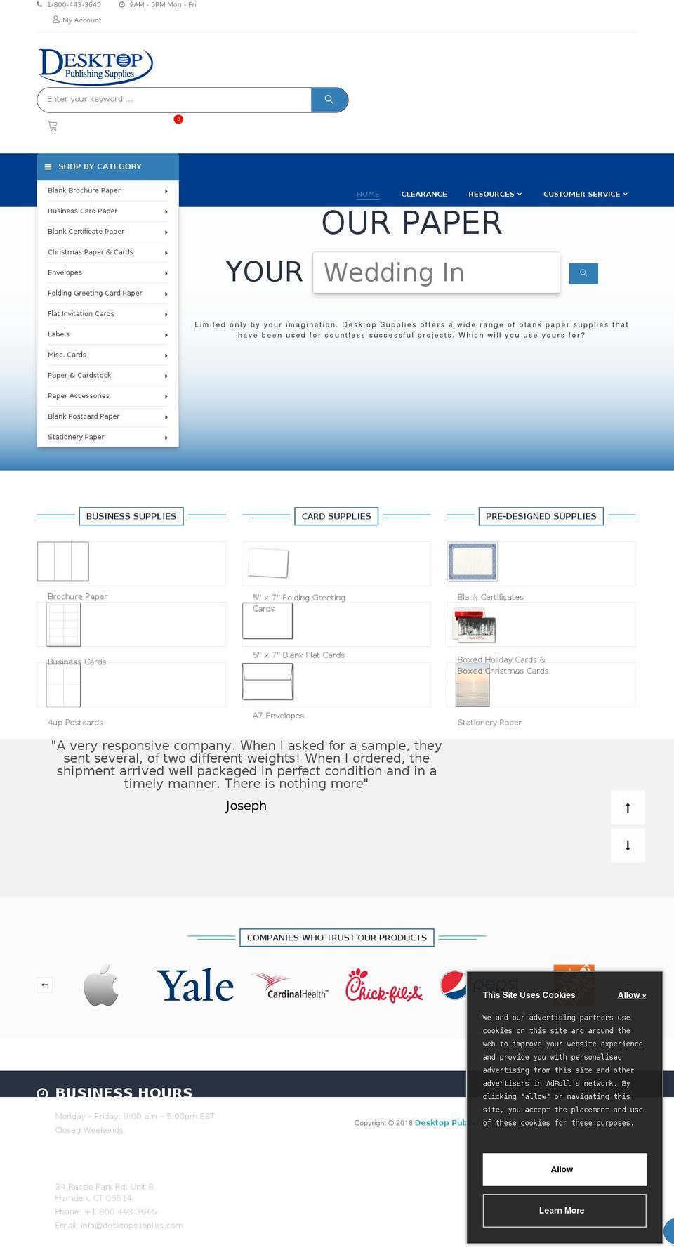 flexion-2-r12 Shopify theme site example desktopsupplies.com