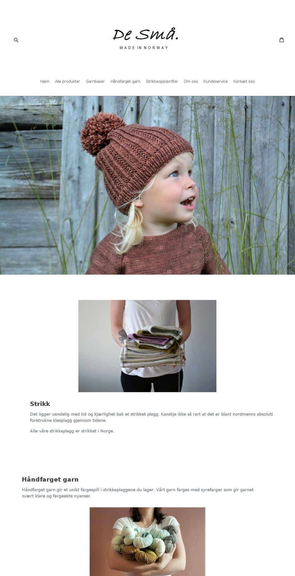 desmaa.com — Shopify storefront screenshot