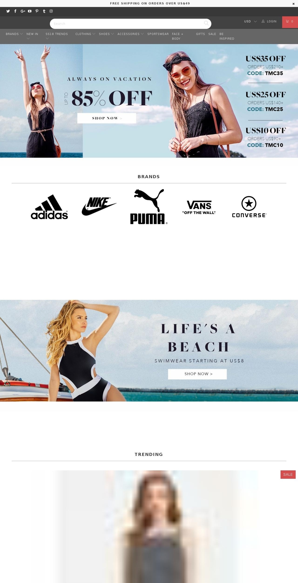 desmess.com — Shopify storefront screenshot