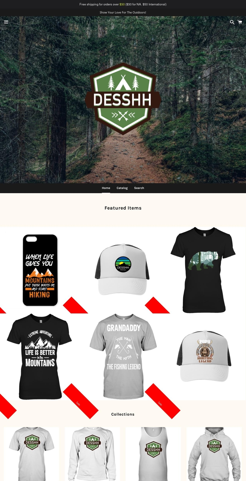 desshh.com — Shopify storefront screenshot