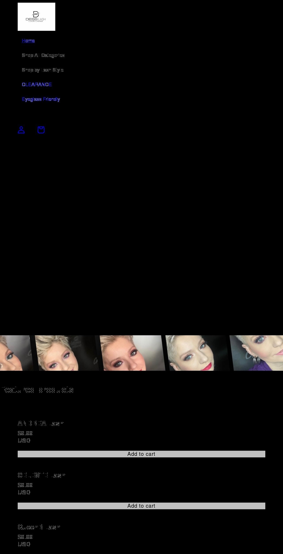 desslash.com shopify website screenshot