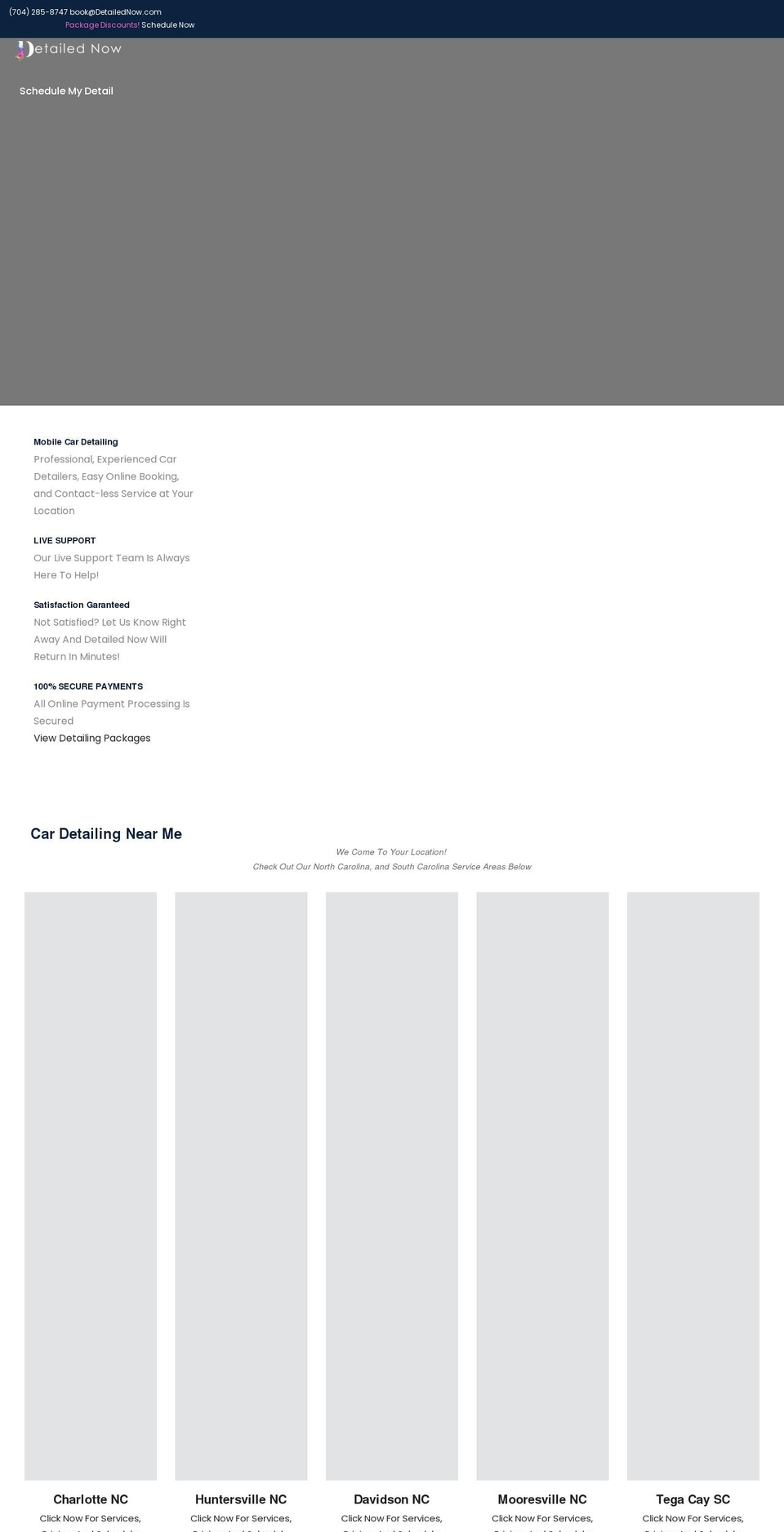 detailednow.com shopify website screenshot