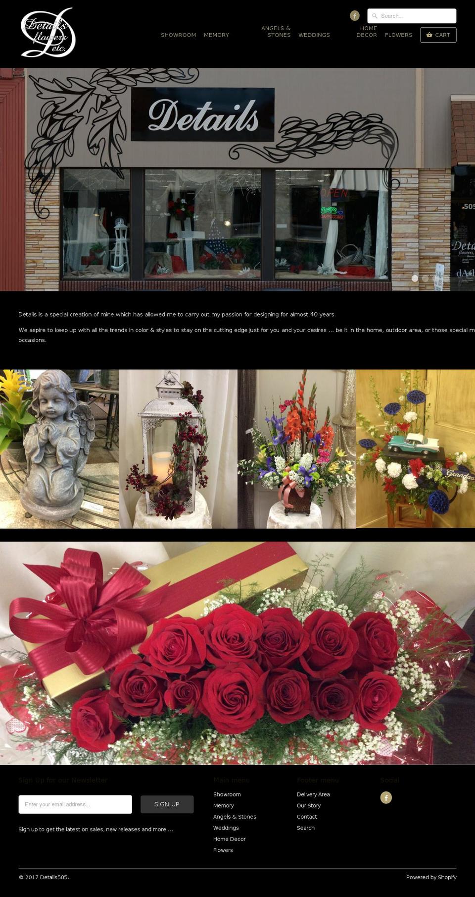 details505.com shopify website screenshot