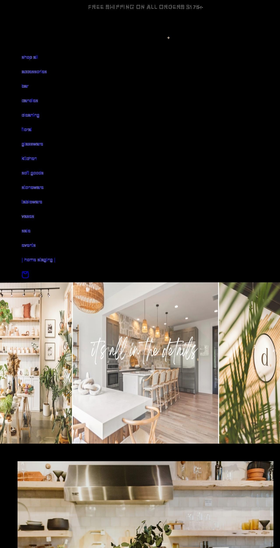 detailshomestudio.com shopify website screenshot