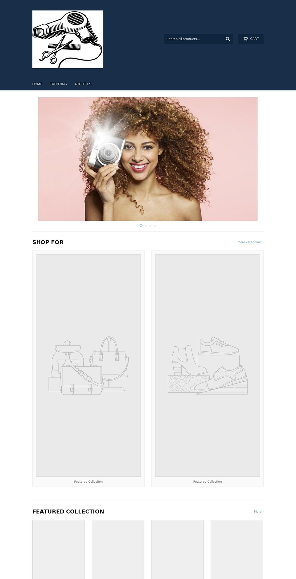 detangledbeauty.com — Shopify storefront screenshot