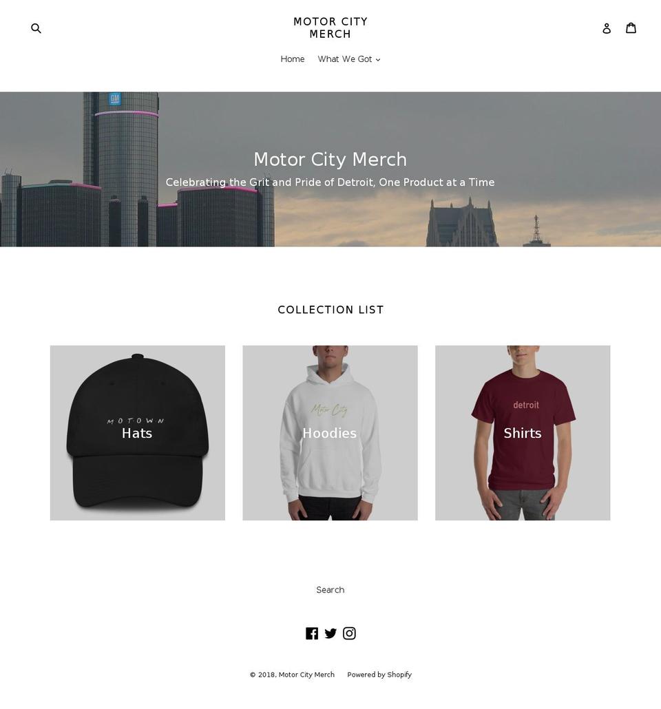 detapparel.net shopify website screenshot