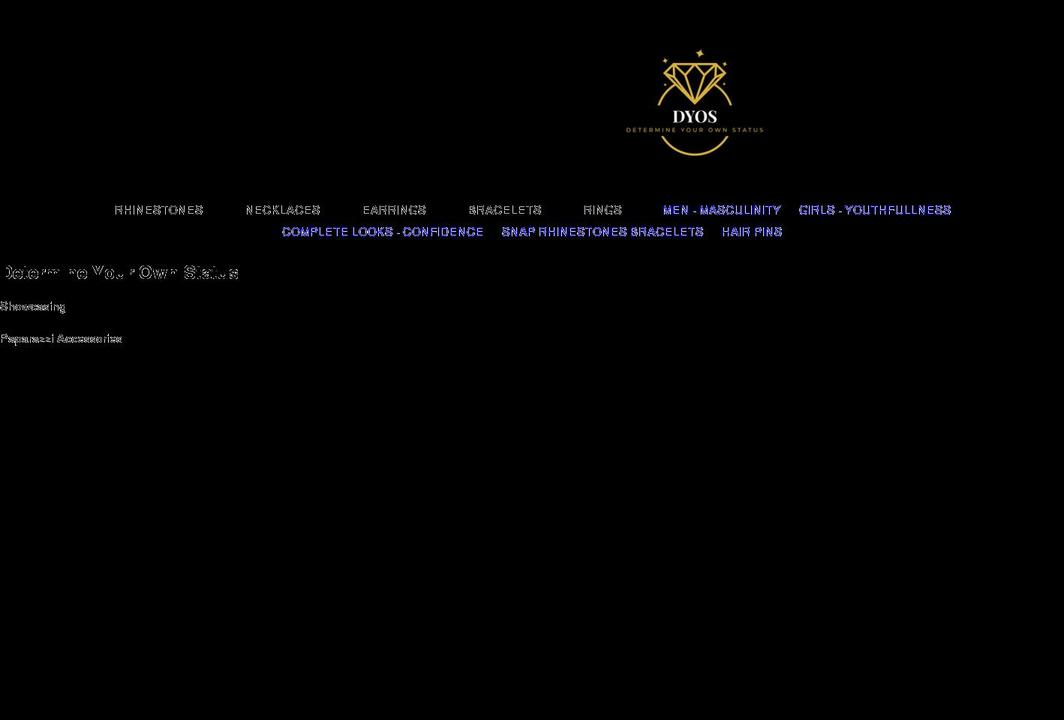 determineyourownstatus.com shopify website screenshot