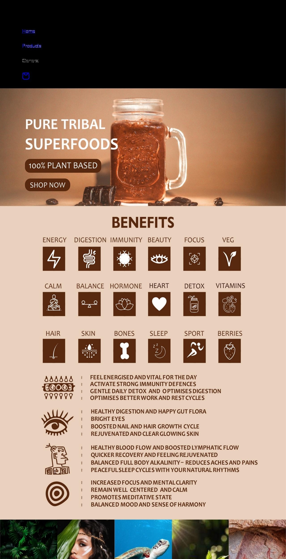 detocx.com shopify website screenshot