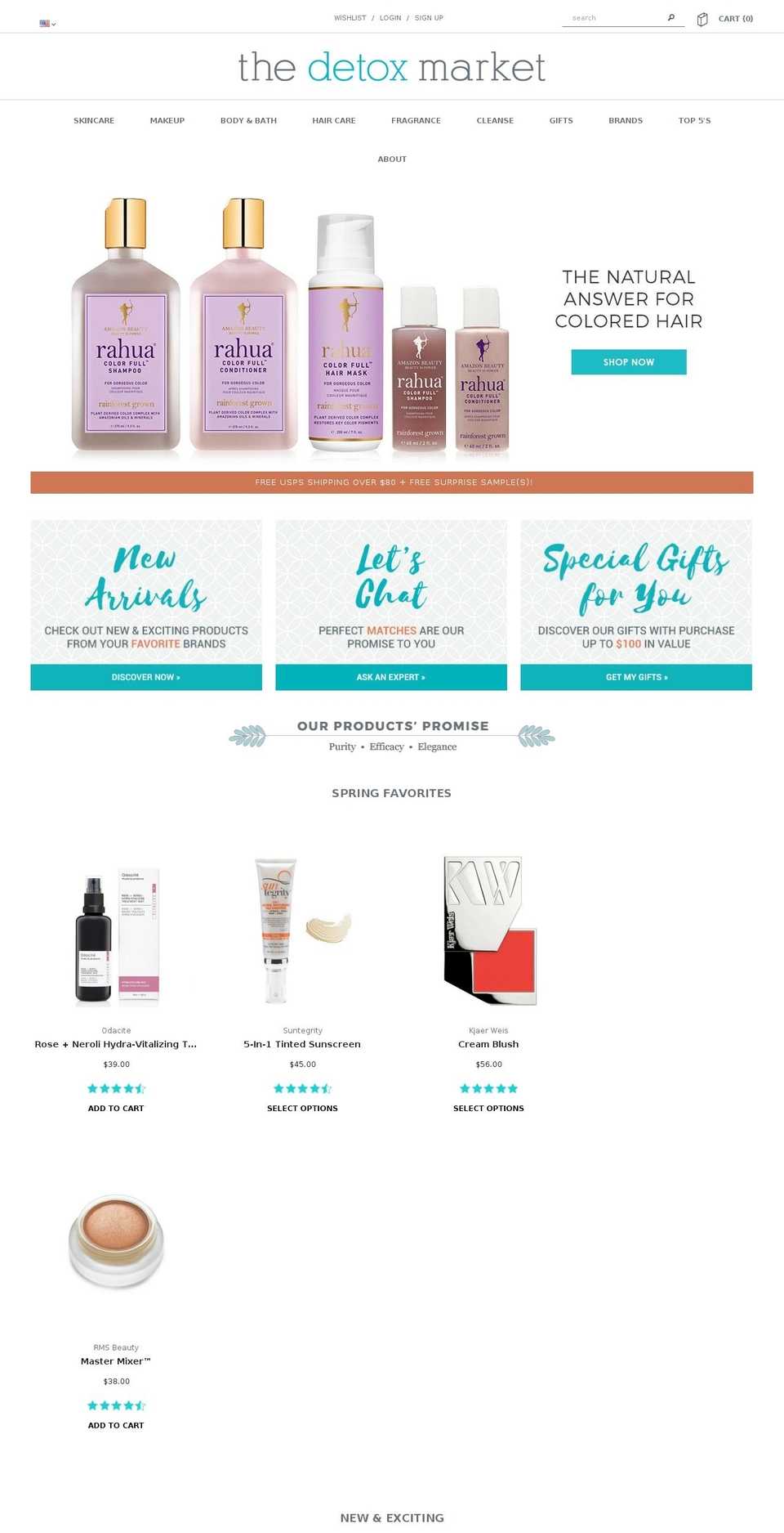 detoxmarket.com shopify website screenshot