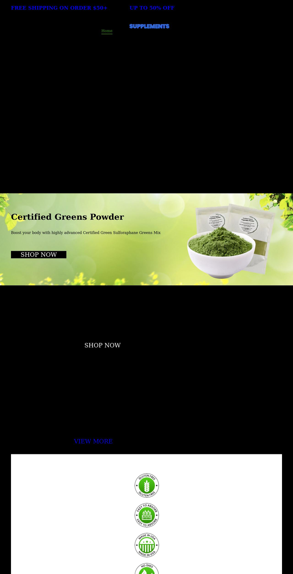 detoxsupplements.com shopify website screenshot