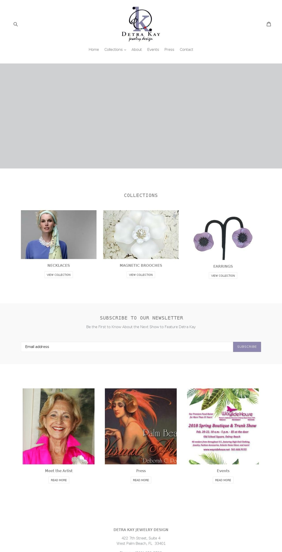 detrakay.com shopify website screenshot