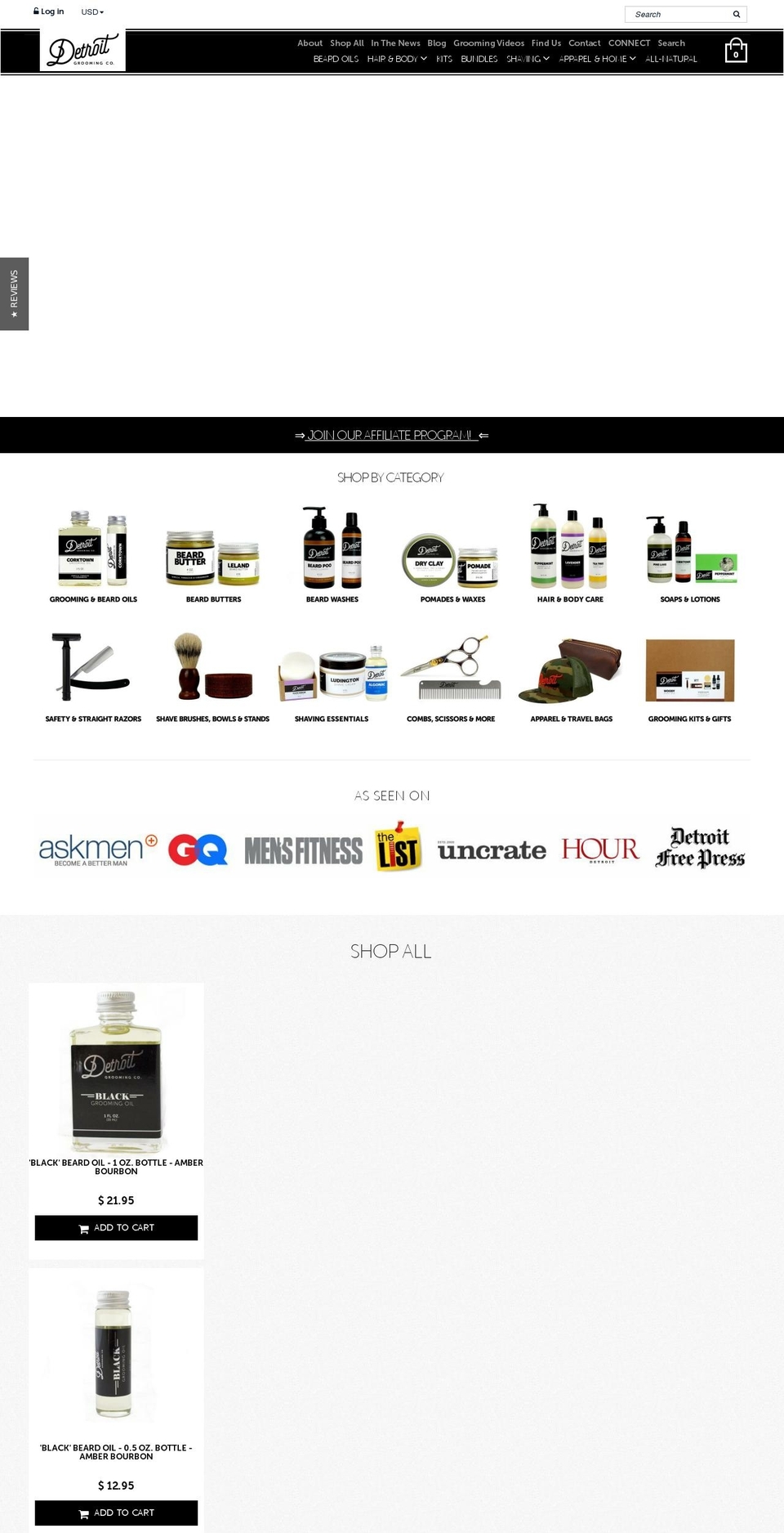 Reworked-Theme-Submenu-021418 --WH Shopify theme site example detroitgrooming.net