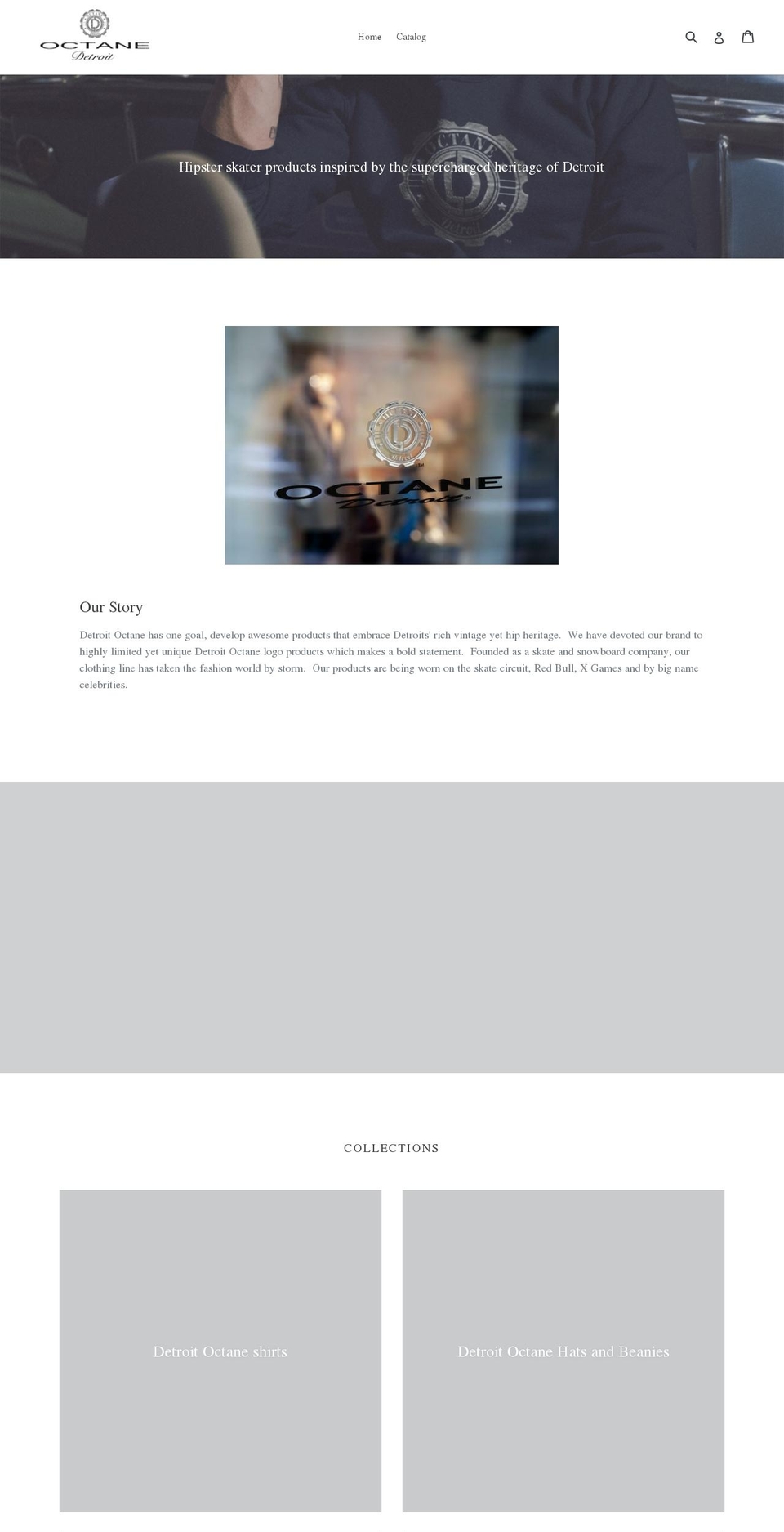 detroitoctane.com shopify website screenshot