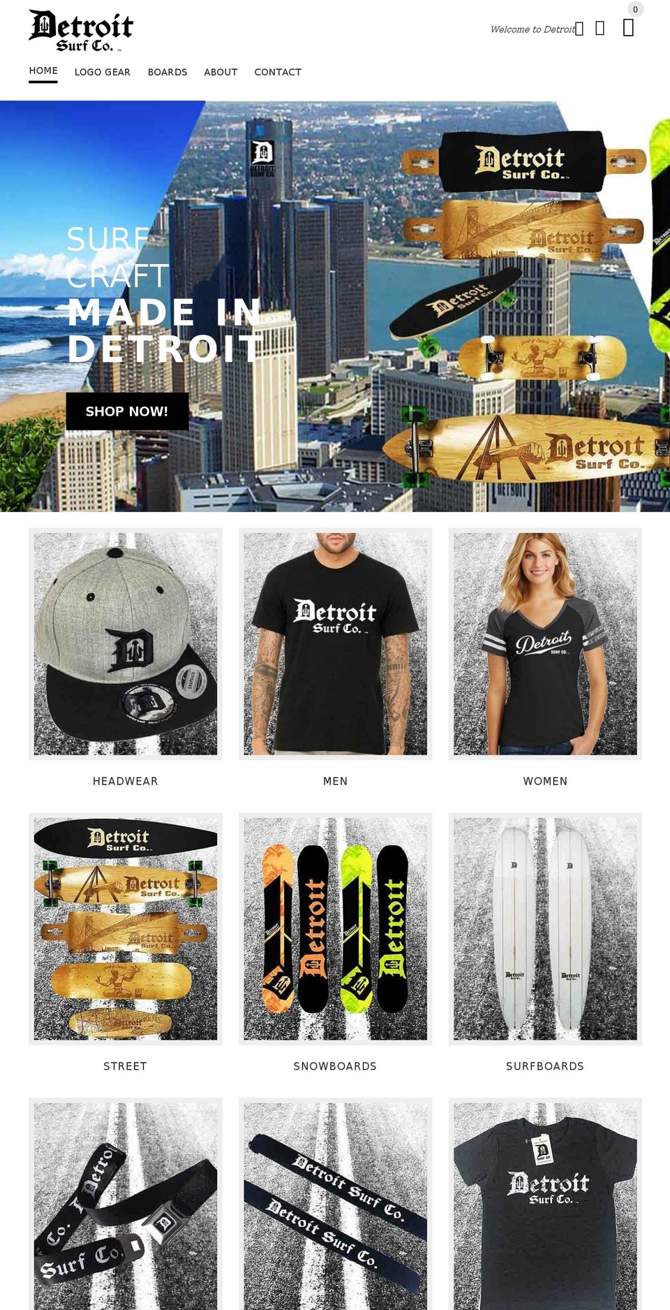 yourstore-v1-4-8 Shopify theme site example detroitsnowboardco.com